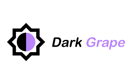 Dark Grape - Super Dark Theme