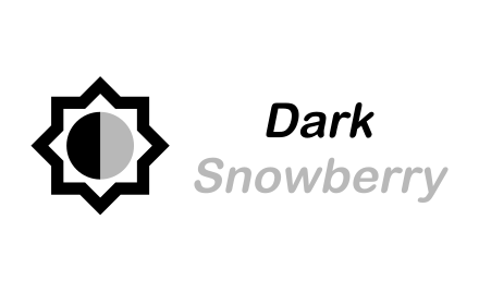 Dark Snowberry - Super Dark Theme