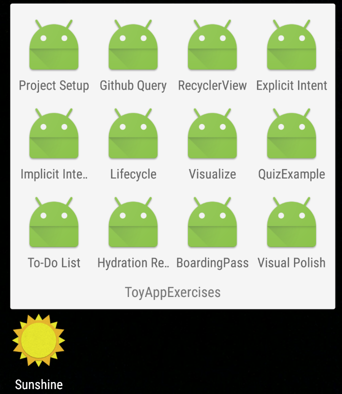 Developing Android Apps