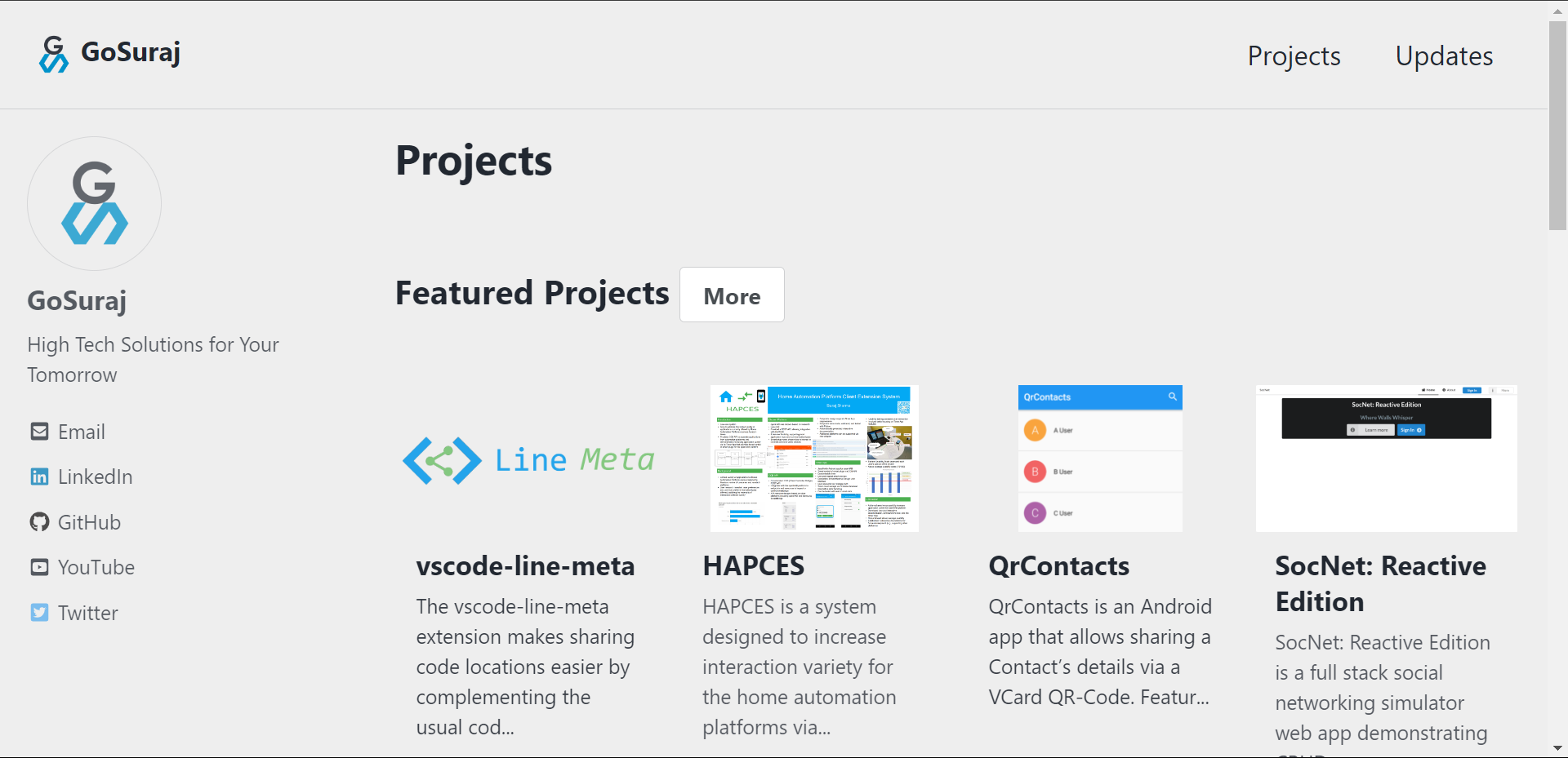 GoSuraj Website v2.2