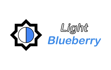 Light Blueberry - Super Light Theme