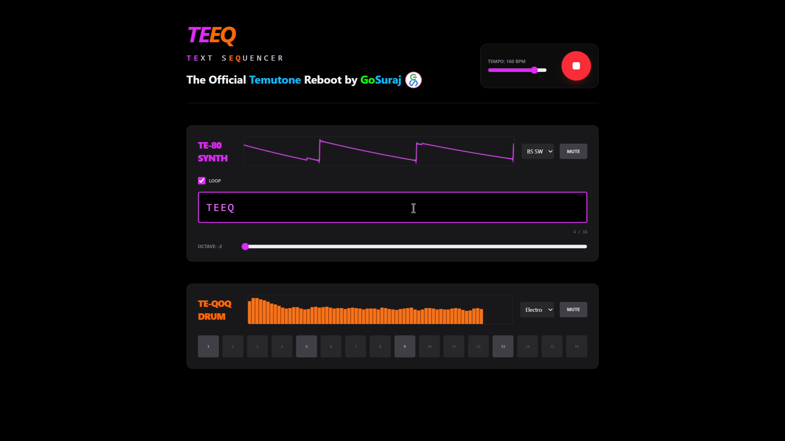 TEEQ Sequencer